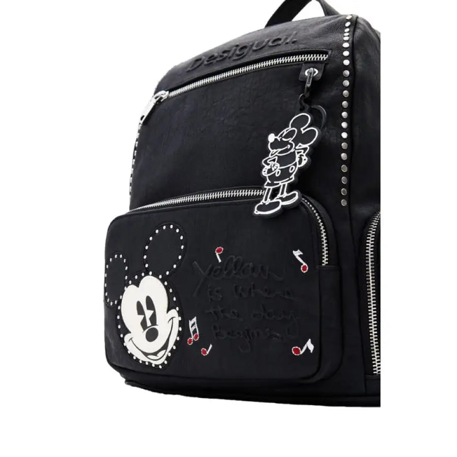 
                      
                        Desigual women bag featuring a black backpack with Mickey Mouse design
                      
                    