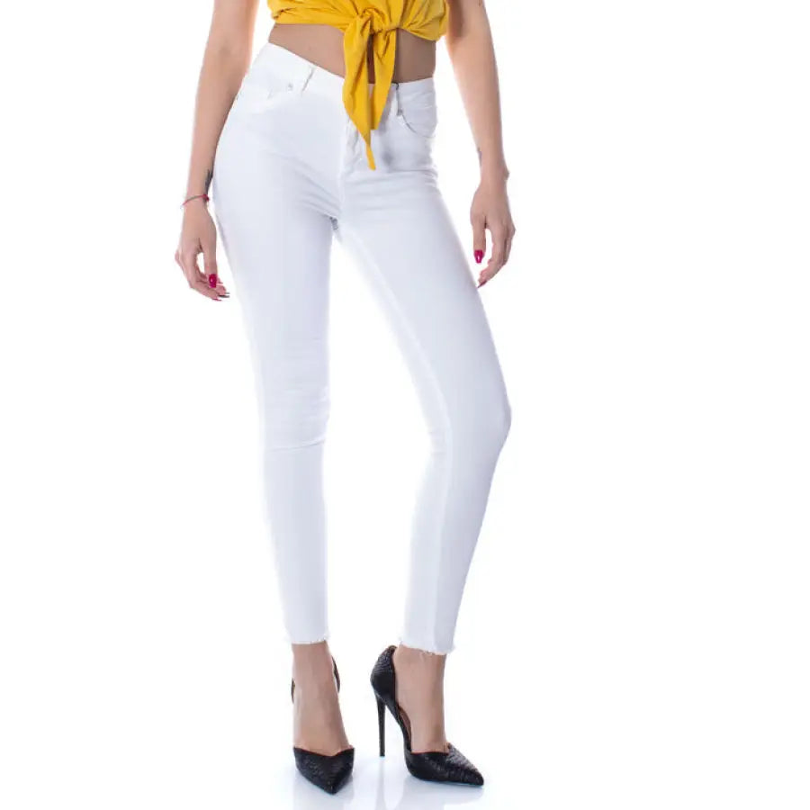 Only - Women Trousers - white / M_30 - Clothing