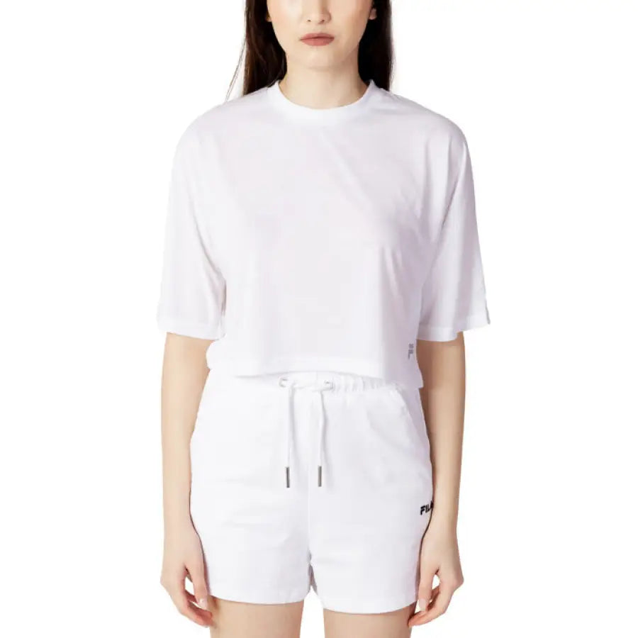 Fila - Women T-Shirt - white / S - Clothing T-shirts